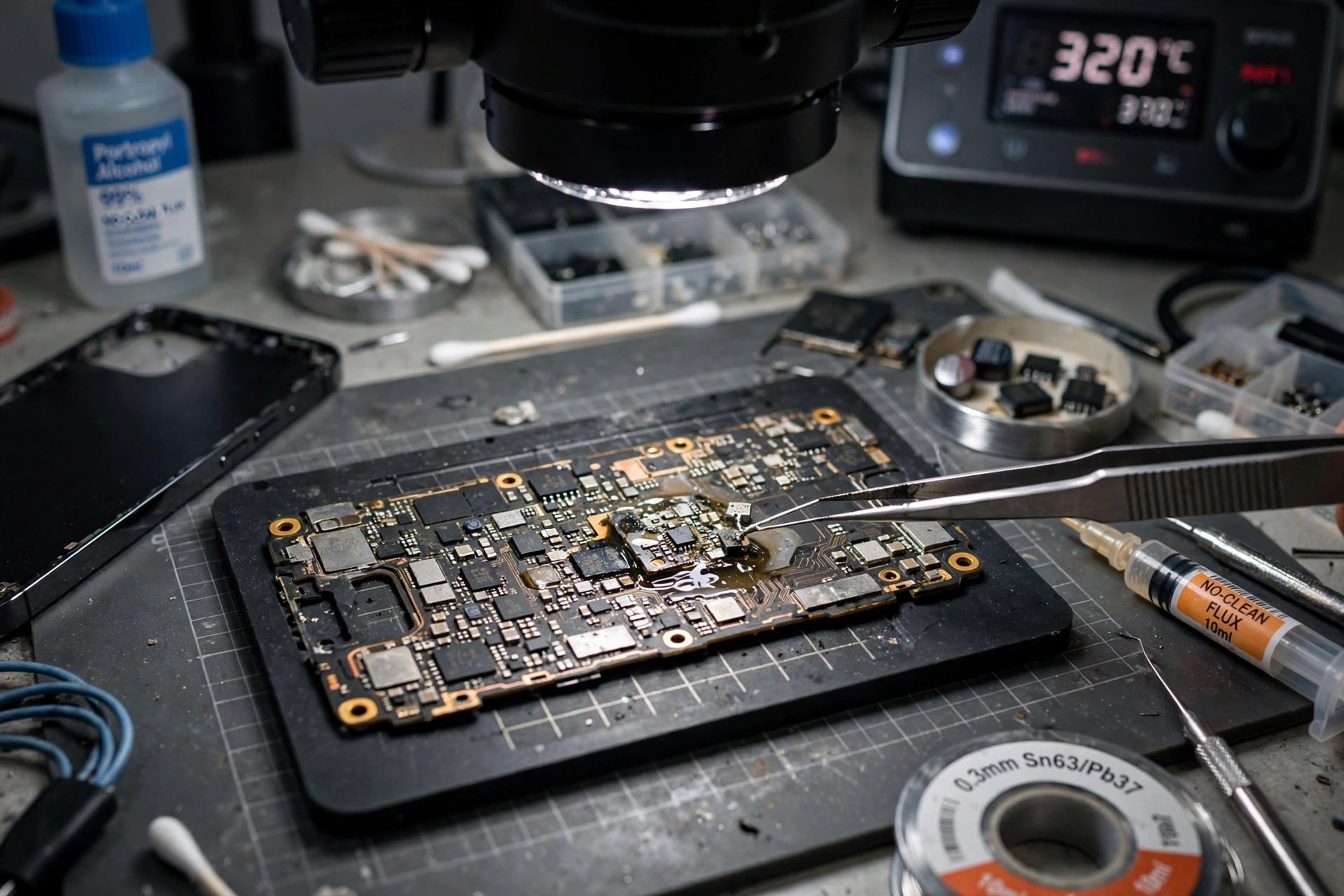 Motherboard repair