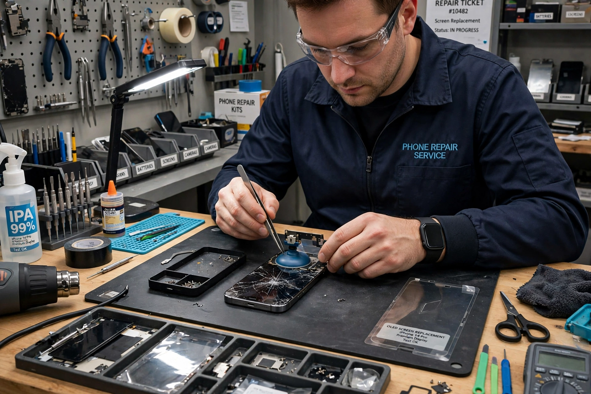 Screen replacement